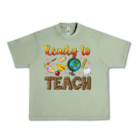 Oil Green ready to teach Urban Heavy Tee - NancyCooperArtShop
