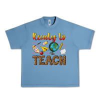 Pebble Blue ready to teach Urban Heavy Tee - NancyCooperArtShop