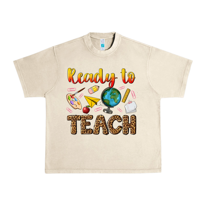 Ready To Teach Urban Heavy Tee by NancyCooperArtShop | Teevron