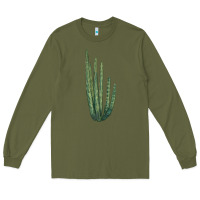Army Green Organ Pipe Cactus Long Sleeve Tee - LillyAllenDesigns
