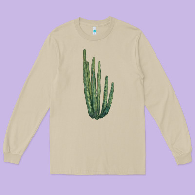 Organ Pipe Cactus Long Sleeve Tee Designed By Lillyallendesigns