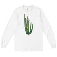 White Organ Pipe Cactus Long Sleeve Tee - LillyAllenDesigns