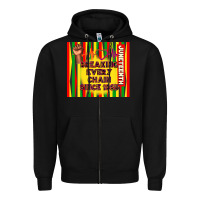 Black juneteenth breaking every chain since 1865 Zipper Hoodie - TumblerDesignByShophia