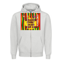 Dove Grey juneteenth breaking every chain since 1865 Zipper Hoodie - TumblerDesignByShophia