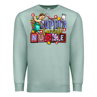 Seafoam cupids favorite nurse olivia Premium Sweatshirt - OliviaCreatesArt