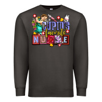 Smoke cupids favorite nurse olivia Premium Sweatshirt - OliviaCreatesArt