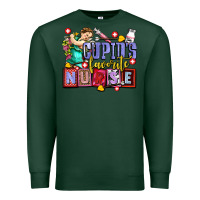 Sports Green cupids favorite nurse olivia Premium Sweatshirt - OliviaCreatesArt