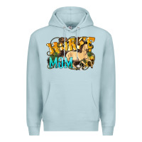 Blue Mist Horse Mom Rope Premium Hoodie - HowdyJamesFarm