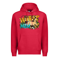Cardinal Horse Mom Rope Premium Hoodie - HowdyJamesFarm