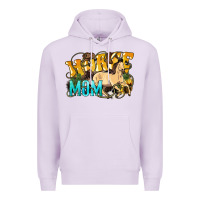 Lilac Horse Mom Rope Premium Hoodie - HowdyJamesFarm