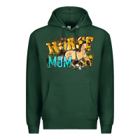 Sports Green Horse Mom Rope Premium Hoodie - HowdyJamesFarm