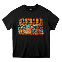 Black thankful mama Heavy Core Tee - JahusDesignShop