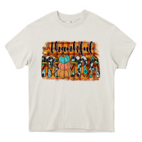 Cream thankful mama Heavy Core Tee - JahusDesignShop