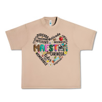 Burro retro maestra word Urban Heavy Tee - JahusDesignShop