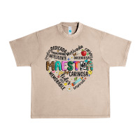 French Oak retro maestra word Urban Heavy Tee - JahusDesignShop