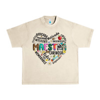 Sandshell retro maestra word Urban Heavy Tee - JahusDesignShop