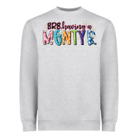 Heather Grey having a menty b Heavyweight Sweatshirt - Artiststas
