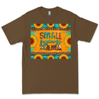 Cacao small business mama leopard turquoise aztec serape cowhide sunflowers Premium Tee - Artiststas