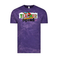 Cloud Purple teacher squad Vintage Tee - NancyCooperArtShop