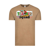 Vintage Coffee teacher squad Vintage Tee - NancyCooperArtShop