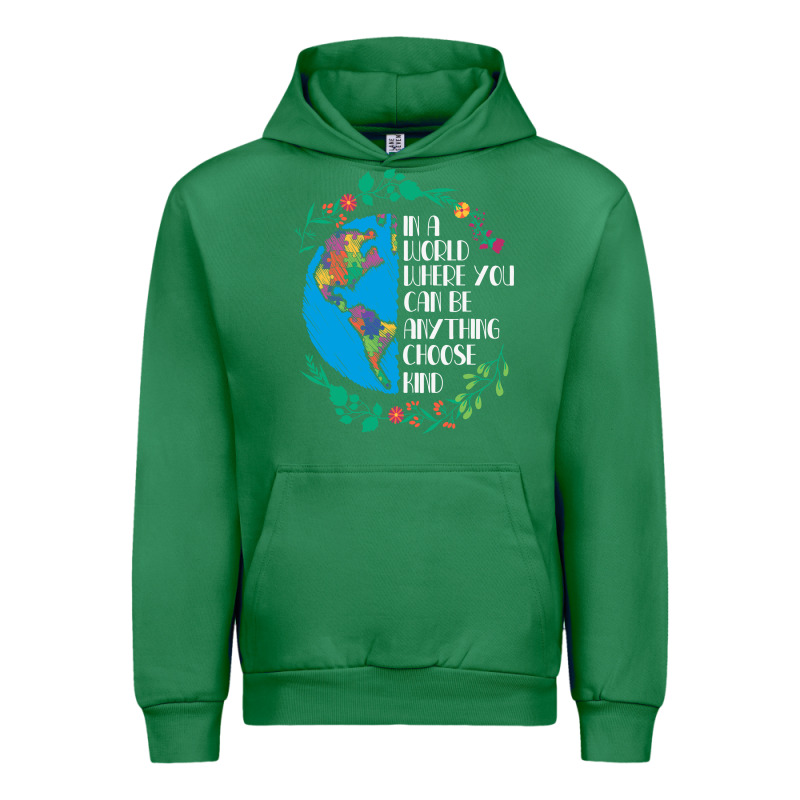 Autism Awareness Kindness Puzzle Earth Urban Hoodie by CowhideDigitalArt | Teevron