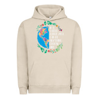 Pigment French Oak Autism Awareness Kindness Puzzle Earth Urban Hoodie - CowhideDigitalArt
