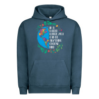 Pigment Midnight Navy Autism Awareness Kindness Puzzle Earth Urban Hoodie - CowhideDigitalArt