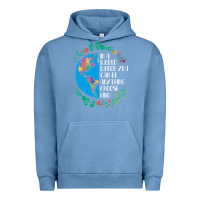Pigment Pebble Blue Autism Awareness Kindness Puzzle Earth Urban Hoodie - CowhideDigitalArt
