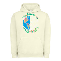 Pigment Pistachio Autism Awareness Kindness Puzzle Earth Urban Hoodie - CowhideDigitalArt