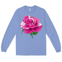 Colony Blue Parade Day Rose Long Sleeve Tee - LillyAllenDesigns