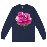 Navy Parade Day Rose Long Sleeve Tee - LillyAllenDesigns