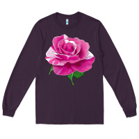 Plum Parade Day Rose Long Sleeve Tee - LillyAllenDesigns