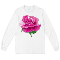 White Parade Day Rose Long Sleeve Tee - LillyAllenDesigns