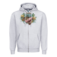 Heather Grey Country mini Zipper Hoodie - HowdyJamesFarm