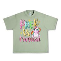 Oil Green pre k is magical Urban Heavy Tee - NancyCooperArtShop