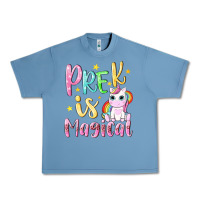 Pebble Blue pre k is magical Urban Heavy Tee - NancyCooperArtShop