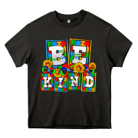 Asphalt bee kind autism Heavy Core Tee - AdoDesignShop