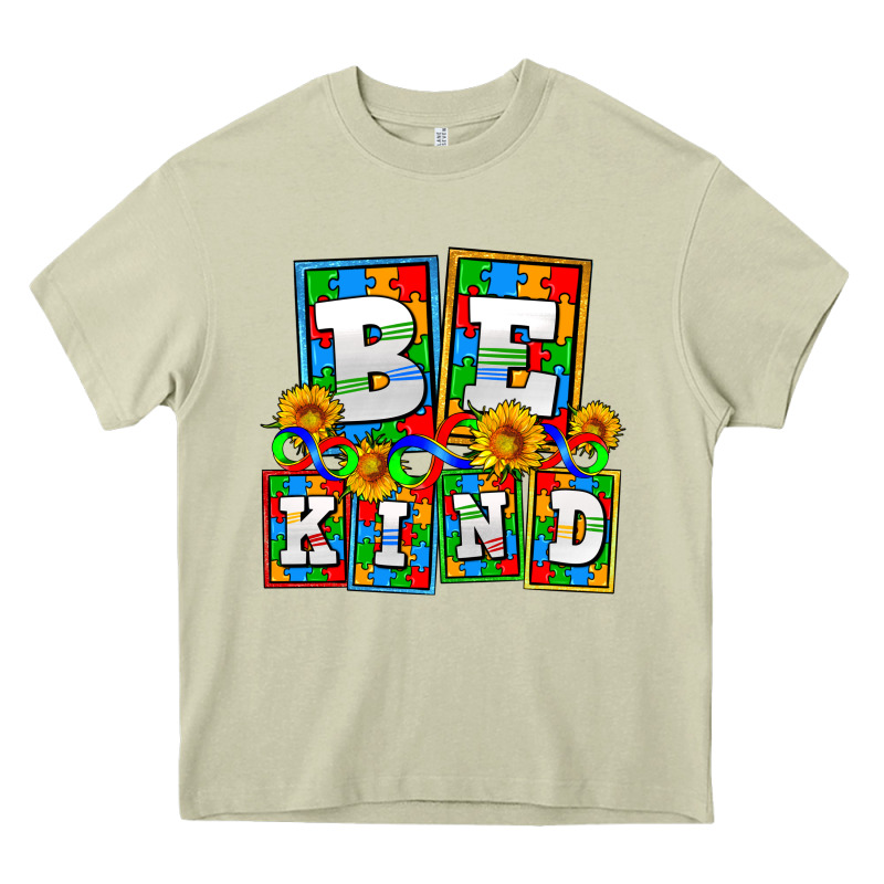 Bee Kind Autism Heavy Core Tee by AdoDesignShop | Teevron