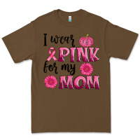 Cacao i wear pink for my mom sunlower and pumpkin Premium Tee - AdoDesignShop