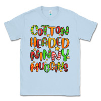 Dusty Blue cotton headed ninny muggins Classic Tee - MaliasSmallBusiness