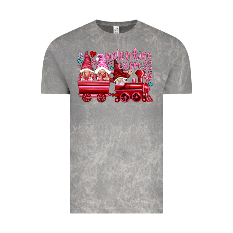 Valentines Express With Gnomies Vintage Tee by NancyCooperArtShop | Teevron