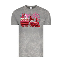 Cloud Rock valentines express with gnomies Vintage Tee - NancyCooperArtShop