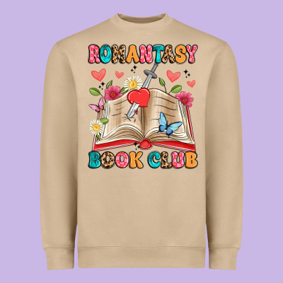 Romantasy Book Club Heavyweight Sweatshirt Designed By Artiststas