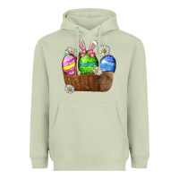 Matcha Easter eggs  Easter Day Heavyweight Hoodie - CowGirlArtShop