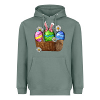 Sage Easter eggs  Easter Day Heavyweight Hoodie - CowGirlArtShop