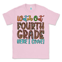 Bubblegum Pink watch out fourth grade here i come! Classic Tee - JahusDesignShop