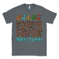 Charcoal Heather watch out fourth grade here i come! Classic Tee - JahusDesignShop