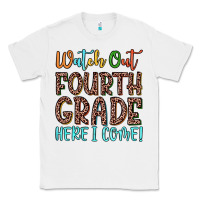 White watch out fourth grade here i come! Classic Tee - JahusDesignShop