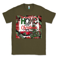 Army Green christmas homecoming celebration Classic Tee - CowhideDigitalArt