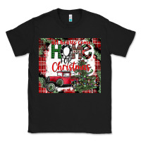 Black christmas homecoming celebration Classic Tee - CowhideDigitalArt